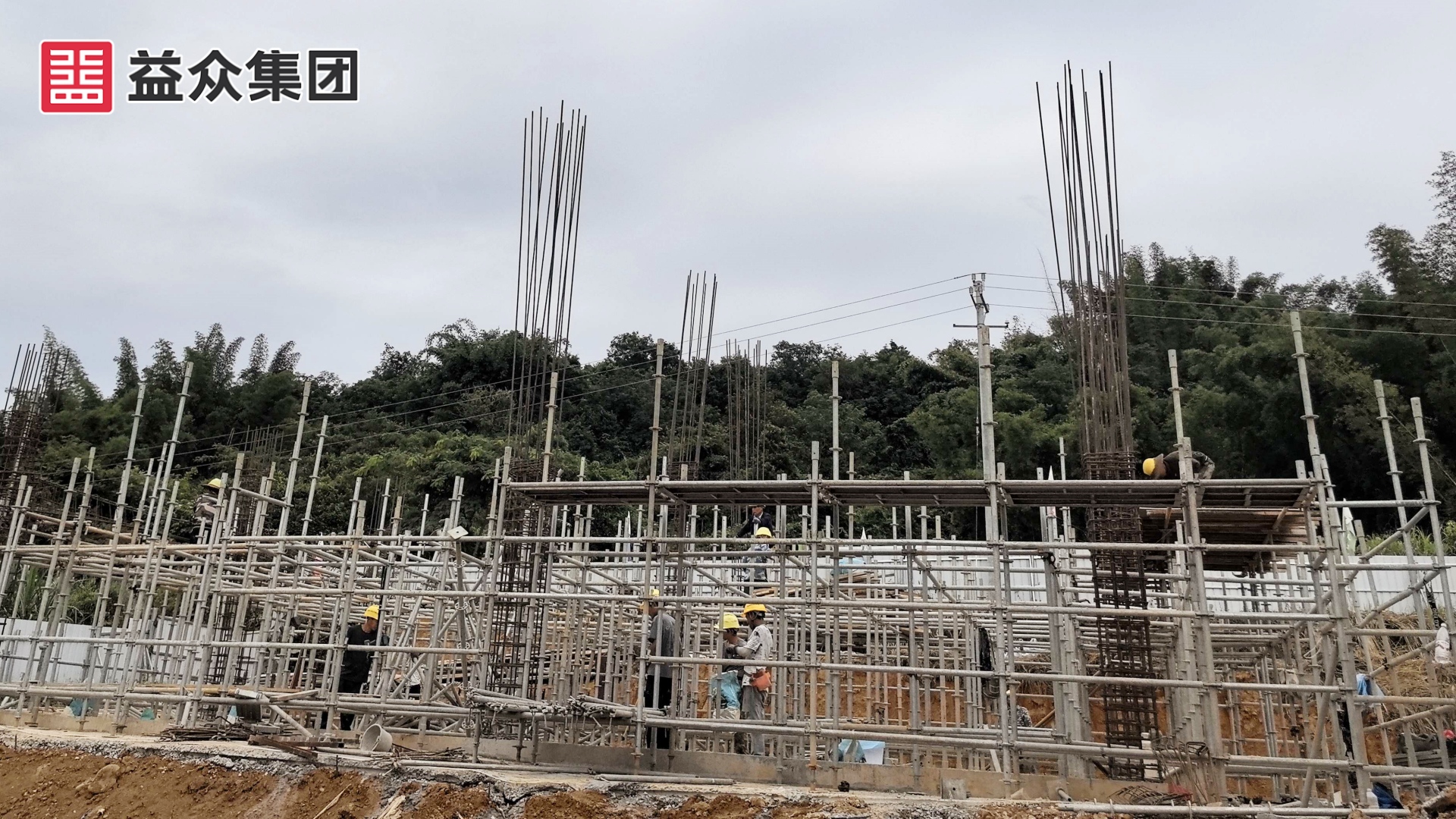 配電間、污泥脫水間支模架搭設_副本